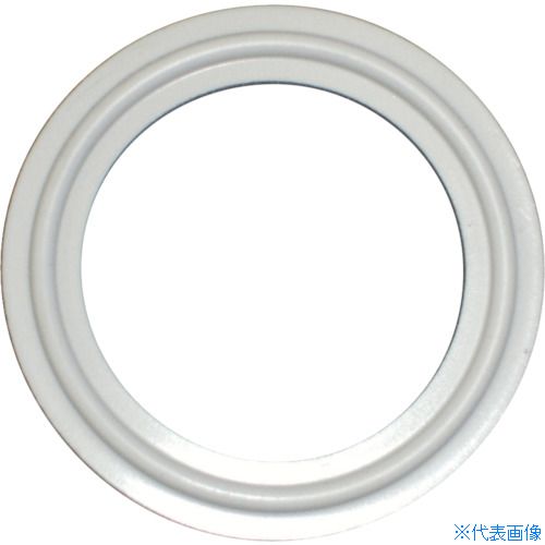 ■フジトク ヘルールガスケット 1.5S シリコン サニタリー パッキン ZGT1.5SSI(3755746)