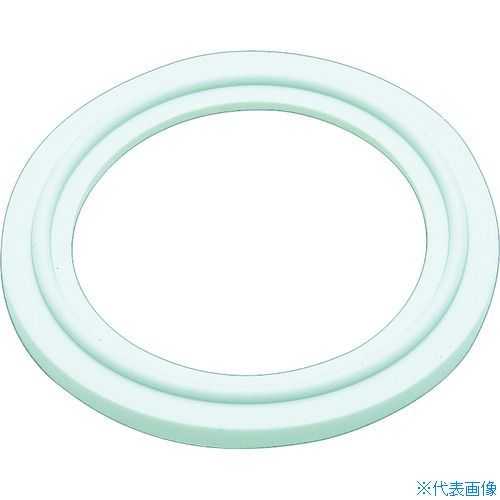 ■フジトク ヘルールガスケット 1S シリコン サニタリー パッキン ZGT1SSI(3755754)[送料別途見積り][法人・事業所限定][メーカー取寄]