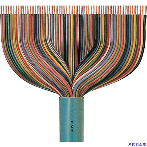 ■長岡特殊電線 電子機器用伝送ケーブル 10M EMT60X0.3SQ10(3771777)[法人限定][直送元]