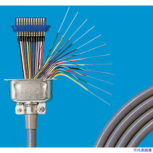 ■長岡特殊電線 コンピュータ入出力用同心形ケーブル 100M SCIC6X0.18SQ100(3773336)[法人・事業所限定]..