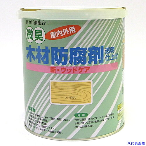 オレンジブック トラスコ中山　TRUSCOKANSAI 新・ウッドケア とうめい 0.7L 〔品番:00147670010000〕[ 注番:3784399]特長●木材への浸透性、撥水性（はっすいせい）が優れ、長期にわたり防腐、防カビ効果を発揮します。●人体への安全性も配慮しております。●微臭性で室内でもご使用できます。●上塗りに水性、油性塗料の塗装が可能です。用途●台所・浴室・洗面所・トイレなどの室内水廻り部分。●また、窓枠・敷居・木製ドアなどの木質素材の防腐処理に。仕様●色：とうめい●容量(ml)：700●容量(L)：0.7仕様2材質/仕上セット内容/付属品注意●下記のものには塗ることができません、吸い込みのない素材（プリント合板・デコラ板など化粧板）（塗料やワックスが塗られている面は完全に取り除く必要があります）　常に水に浸かる所　　食品と接触する所、または食器が置かれる所　木製の鳥籠や犬小屋、または温室の内部の木材。原産国（名称）非公開JANコード4906975003694本体質量0.76kgオレンジブック トラスコ中山　TRUSCOKANSAI 新・ウッドケア とうめい 0.7L 〔品番:00147670010000〕[注番:3784399][本体質量：0.76kg]分類》化学製品》化学製品》防錆剤☆納期情報：メーカー取り寄品（弊社より発送）