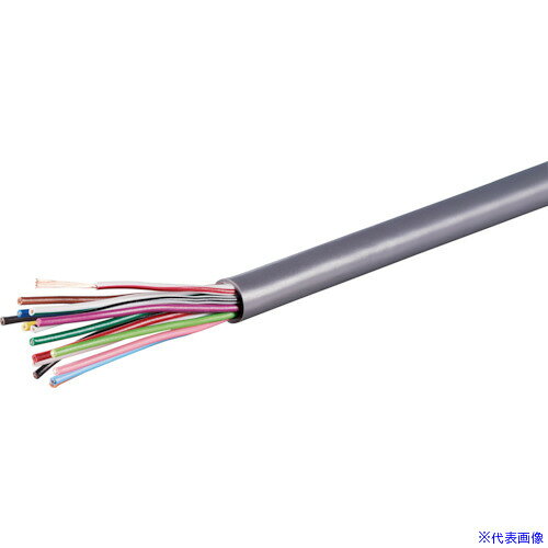 ■オーナンバ ビニルキャブタイヤ VCTF 10m VRVCTF24X0.3SQ10(3787511)[送料別途お見積り][法人限定][直..