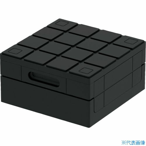 オレンジブック トラスコ中山　TRUSCOサンコー 折りたたみコンテナー 561230 ディスプレイオリコン3030−H15 ブラック 〔品番:56123000BK901〕[ 注番:3791447]特長●量販店、小売店で使用できる商品陳列棚台です。商品を立体的に見せて、陳列レイアウトも容易です。●フタの特殊形状により90°回転させて積んだり（井桁積み）、階段積みなど自由な発想でディスプレイが可能です。●未使用時はコンパクトに折りたたみができ、折りたたみ状態でもディスプレイ台として利用可能です。用途●組立式仕様●間口(mm)：300●奥行(mm)：300●高さ(mm)：153●本体色：ブラック●フタ高さ(mm)：22●外形寸法(mm)奥行：300●外形寸法(mm)間口：300●色：ブラック●容量(L)：9.2●外形寸法(mm)高さ：153●折りたたみ高さ(mm)：103仕様2材質/仕上●ポリプロピレン（PP）セット内容/付属品注意●フタを外した状態での使用は避けてください。●十分な強度を得られない場合があります。●踏み台として使用しないでください。●火気厳禁原産国（名称）日本JANコード4983049006652本体質量1.081kgオレンジブック トラスコ中山　TRUSCOサンコー 折りたたみコンテナー 561230 ディスプレイオリコン3030−H15 ブラック 〔品番:56123000BK901〕[注番:3791447][本体質量：1.081kg]《包装時基本サイズ：300×300×103》〔包装時質量：1081g〕分類》物流・保管用品》工場用保管設備》陳列機器☆納期情報：仕入れ先通常在庫品 (欠品の場合有り)