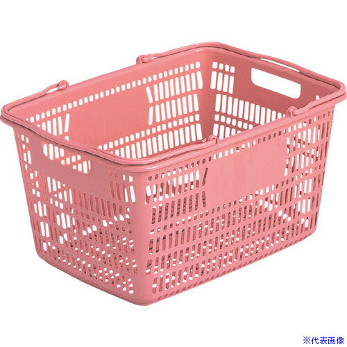 ■サンコー 買い物かご 103397 サンショップカーゴ33L レッド 10339700REION(3792150)[送料別途お見積り..
