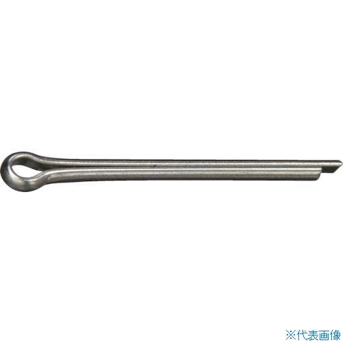 ■TRUSCO 割ピン ステンレス 2.5×L25 10本入 少量パック Y8462525(3794885) first34-24194939 ファーストFACTORY パッケージ画像