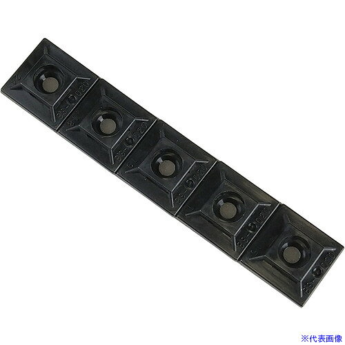 ■SG タイベース 5連タイプ(黒)BS−Q20B BSQ20B(3796548)[送料別途お見積り][法人限定][外直送]