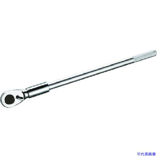■KTC 25.4sq.ラチェットハンドル 歯数40枚 全長720mm BR8A(3810615)