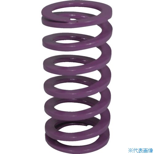 ■TRUSCO 金型用ばね コイルスプリング 極軽少荷重用 外径25Φ 自由長75mm TSSWC2575(3816514)