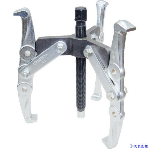 Wrenches - ■スーパー ギヤープーラGT型 3本爪プーラ D(被引抜き物の直径):最小60、最大150 GT150(3819647)