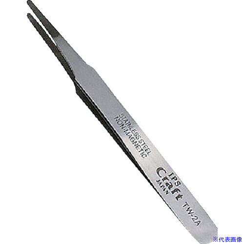 オレンジブック トラスコ中山　TRUSCOIPS ピンセット超精密フラット120mm 〔品番:TW2A〕[ 注番:3823254]特長●先端の精度とソフトで繊細なタッチにこだわり、仕上げた最高級のホビー用ピンセットです。●先端は平らで薄く、薄物の保持に最適です。●保持したものに傷をつけません。用途●薄物の保持に。仕様●全長(mm)：120●幅(mm)：10●先端形状：平型●先端幅(mm)：3.3仕様2材質/仕上●ステンレス鋼セット内容/付属品注意原産国（名称）日本JANコード4953880702129本体質量17gオレンジブック トラスコ中山　TRUSCOIPS ピンセット超精密フラット120mm 〔品番:TW2A〕[注番:3823254][本体質量：17g]《包装時基本サイズ：218×48×17》〔包装時質量：17g〕分類》手作業工具》プライヤー・ニッパー・ピンセット》ピンセット☆納期情報：仕入れ先通常在庫品 (欠品の場合有り)