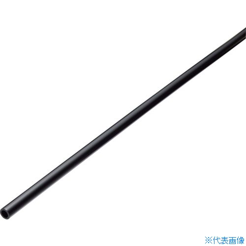 ■潤工社 軟質ナイロンチューブ AS1(ミリ系列) 10X7.5mm 100m 黒 7010BK100(3827237)