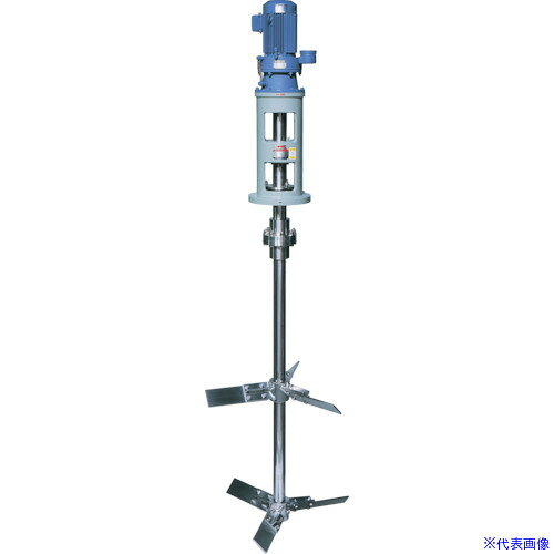オレンジブック トラスコ中山　TRUSCO阪和 堅型攪拌機 軸長2500mm 〔品番:HSL760729〕[ 注番:3827917]特長●中〜大型で目的・用途に応じた回転数をラインアップした低速型タイプです。●軸受の耐久性が優れています。●的確なかくはん翼の選定、軸封方式の対応、ライニング方式にも、多くの種類に対応できます。●3枚パドル脱着式を短納期標準羽根としておりますが、2枚パドル、4枚パドル羽根、その他特殊羽根も設計製作します。●かくはん軸の接続は45mm径まで差し込み式で60mm径以上はカップリング接続です。用途●あらゆる液体かくはん。仕様●電源(V)：三相200●出力(kW)：3.7●回転数(min［［の−1乗］］)(50/60Hz)：52/62●軸長(mm)：2500●羽根外径(mm)：1000●最大かくはん容量(L)稀薄液：25000●羽形状：パドル翼●回転数(rpm)(50/60Hz)：52/62●シャフト径(mm)：45●本体全高(mm)：439仕様2材質/仕上●シャフト・羽根:ステンレス（SUS304）セット内容/付属品注意●電源コードは別売です。原産国（名称）日本JANコード本体質量220kgオレンジブック トラスコ中山　TRUSCO阪和 堅型攪拌機 軸長2500mm 〔品番:HSL760729〕[注番:3827917][本体質量：220kg]《包装時基本サイズ：500×500×1000》〔包装時質量：187kg〕分類》電動・油圧・空圧工具》電動工具》かくはん機☆納期情報：メーカー直送品【法人限定＝会社名ご記入お願い致します。】