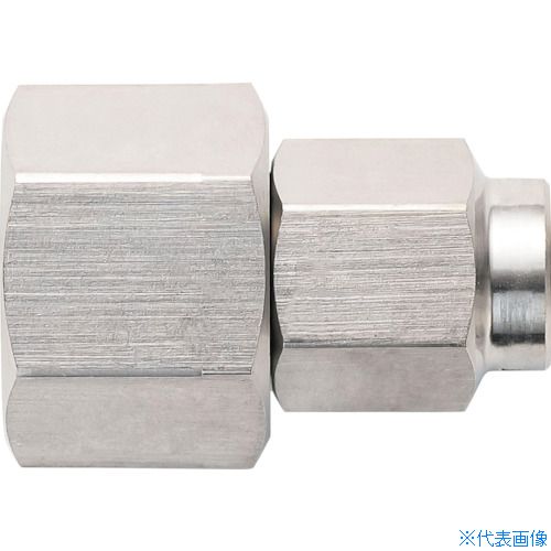 ■潤工社 ステンレス継手 メスニップル 12x10mm Rc1/2 FN12X10PT12SUS(3835295)