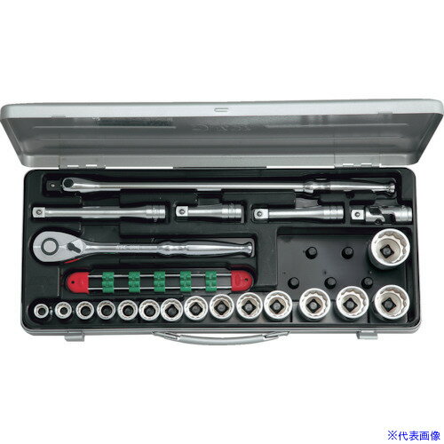 ��KTC 12.7sq.�����åȥ������å�(21��) 21�����å� 6�� 12�� TB415BX(3839371)