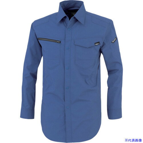 オレンジブック トラスコ中山　TRUSCOXEBEC TCストレッチ長袖シャツ1713−40−LL ブルー 〔品番:171340LL〕[ 注番:3842360]特長●ストレッチ性と丈夫さを兼ね備えた制電素材を使用した作業服です。用途●作業全般用。仕様●色：ブルー●サイズ：LL●着丈(cm)：81●胸囲(cm)：118●肩幅(cm)：50●袖丈(cm)：60.5仕様2●伸縮素材●帯電防止●JIS T 8118適合商品材質/仕上●本体：ポリエステル57％●綿31％●複合繊維(T400)9％●ポリウレタン3％セット内容/付属品注意原産国（名称）ベトナムJANコード4991714664397本体質量380gオレンジブック トラスコ中山　TRUSCOXEBEC TCストレッチ長袖シャツ1713−40−LL ブルー 〔品番:171340LL〕[注番:3842360][本体質量：380g]《包装時基本サイズ：500×350×14》〔包装時質量：380g〕分類》保護具》作業服》シャツ☆納期情報：メーカー取り寄品（弊社より発送）