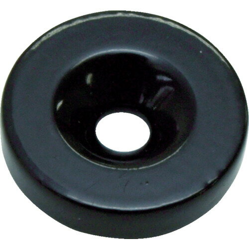 Tiles, Bricks - ■MAGNA ネオジムポリアミド磁石 1袋2個入(丸形・黒・穴あり) P1111545B(3877574)