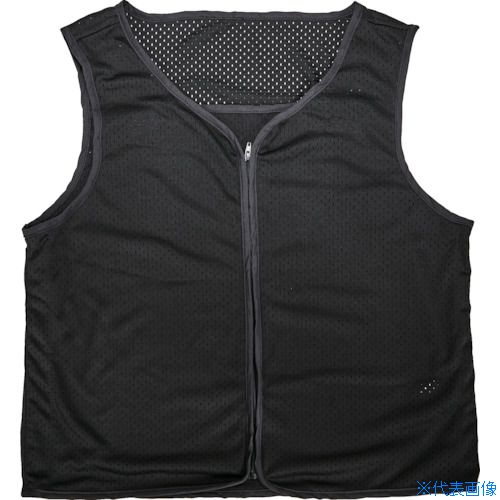 ■TRUSCO インナーベスト(耐刃・耐突用) Mサイズ ブラック BRINVM(3886838)