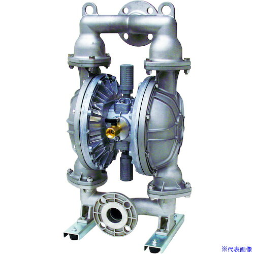 オレンジブック トラスコ中山　TRUSCOヤマダ ダイアフラムポンプ 〔品番:NDPH40BSHT〕[ 注番:3894284]特長●NDP-H40シリーズは低速運転や、押し込み高圧力に対応する機械式エア切換バルブを搭載しました。呼び水の必要が無く、流体を効率よく汲み出せる完全自吸式です。防爆対策が要らない安全構造のため、使用場所を選びません。仕様●呼び口径：1・1/2(40)mm●最高吐出圧力(MPa)：その他：0.85仕様2●本体（接液部）材質：ステンレス（SCS14）●ダイアフラム材質：ポリエステル系熱可塑性エラストマー（TPEE）●接液部材質：ボールバルブ（NDP-H40B○H／T：PTFE）、バルブシート（その他：ダイアフラム材質と同じ）、バルブ受け（本体材質と同じ一体）、センターディスク（SUS316）材質/仕上セット内容/付属品注意原産国（名称）日本JANコード4945831016157本体質量41.3kgオレンジブック トラスコ中山　TRUSCOヤマダ ダイアフラムポンプ 〔品番:NDPH40BSHT〕[注番:3894284][本体質量：41.3kg]分類》工事・照明用品》ポンプ》ダイヤフラムポンプ☆納期情報：オレンジブック掲載以外でメーカー直送品（送料元払い）【法人限定＝会社名ご記入お願い致します。】※北海道・沖縄・離島は運賃別途商品も含む