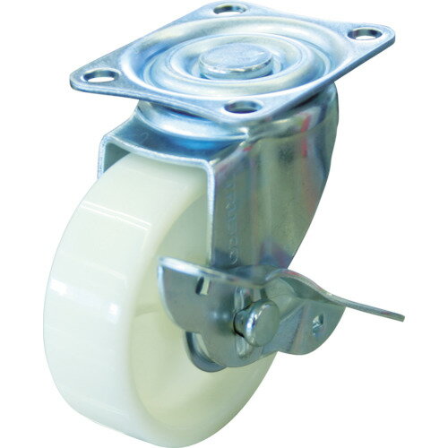 オレンジブック トラスコ中山　TRUSCOTRUSCO ルートバン用 自在ストッパー付キャスターφ75ナイロン車 〔品番:TYJ75NS〕[ 注番:3899624]特長●ナイロン車輪の採用で耐摩耗性に優れ始動がスムーズです。用途●ルートバン...