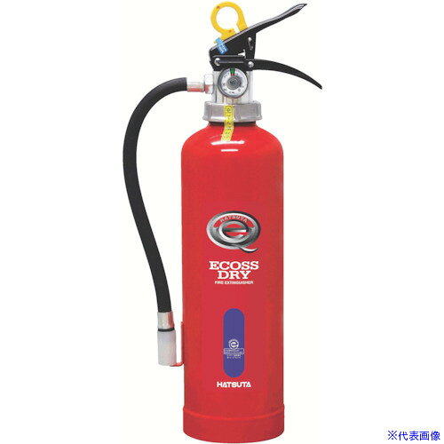 オレンジブック トラスコ中山　TRUSCOHATSUTA 蓄圧式粉末消火器 6型 〔品番:PEP6〕[ 注番:3907961]特長●環境に優しいリサイクル薬剤を使用しています。●蓄圧式のため、破裂事故防止に役立ちます。用途●適用火災：普通火災・油火災・電気火災。仕様●放射時間(秒)：約15秒(20℃)●放射距離(m)：3〜6m(20℃)●薬剤量(kg)：2●高さ(mm)：439●設計標準使用期限：10年●適合火災：A-2・B-3・C仕様2●蓄圧式●ストップ機能付●リサイクルシール付材質/仕上●スチールセット内容/付属品注意原産国（名称）中国JANコード4994152001991本体質量3.7kgオレンジブック トラスコ中山　TRUSCOHATSUTA 蓄圧式粉末消火器 6型 〔品番:PEP6〕[注番:3907961][本体質量：3.7kg]《包装時基本サイズ：115×170×445》〔包装時質量：4kg〕分類》環境改善用品》防災・防犯用品》消火器☆納期情報：仕入れ先通常在庫品 (欠品の場合有り)