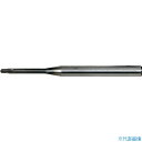 ■TRUSCO エンドミル 超硬ロングネックスクエアエンドミル2枚刃Φ1.2X6 AC40TLNE20126(3908249)(4)