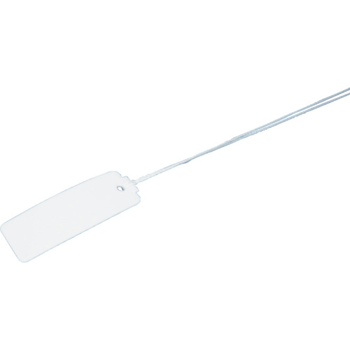 ■未来 カラーエフR (プラスチック製・線名札) 縦×横×厚さ:43×15×1.0mm 20枚入 KF1HLW(3908429)