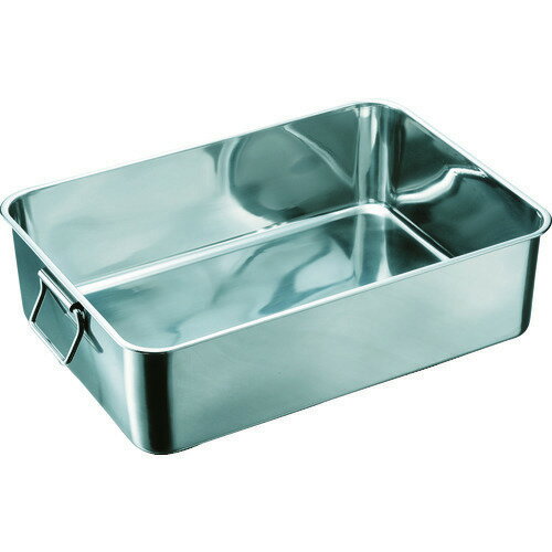 ■TRUSCO ステンレス深型組バット 14号手付 TFU17(3920445)