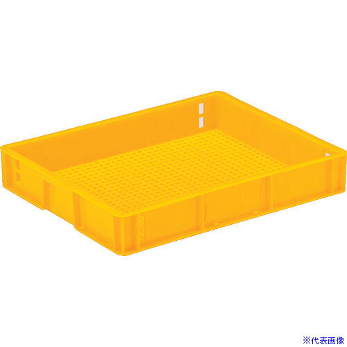 オレンジブック トラスコ中山　TRUSCOサンコー コンテナ サンテナーB#17FC(MB−A)イエロー 101768 〔品番:10176800YE304〕[ 注番:3926684]特長●全面アミ目のスタッキングコンテナーです。仕様●容量(L)：16.8●色：イエロー●外形寸法(mm)間口：550●外形寸法(mm)奥行：435●外形寸法(mm)高さ：90●有効内寸(mm)間口：510●有効内寸(mm)奥行：403●有効内寸(mm)高さ：73●適合カード差し(別売)：4辺45型仕様2●底面形状：格子網目●特殊機構：4辺ラベル剥離用リブ有材質/仕上●ポリプロピレン（PP）セット内容/付属品注意原産国（名称）日本JANコード本体質量1080gオレンジブック トラスコ中山　TRUSCOサンコー コンテナ サンテナーB#17FC(MB−A)イエロー 101768 〔品番:10176800YE304〕[注番:3926684][本体質量：1080g]分類》物流・保管用品》コンテナ・パレット》メッシュコンテナ☆納期情報：オレンジブック掲載以外でメーカー直送品【法人限定＝会社名ご記入お願い致します。】