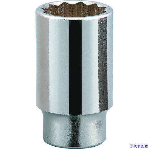 插座 - ■KTC 19.0sq.ディープソケット(12角) 28mm B6L28W(3930387)