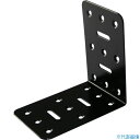 ■TRUSCO 2x4サポート 黒粉体塗装 L字金物 24S811BK(3954983)