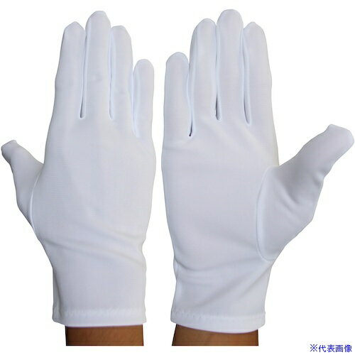 ■WINCESS マチ付き ナイロン手袋 左右有り (12双入り) LLサイズ 8000LL(3962804)[送料別途お見積り][法..