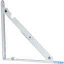■TRUSCO 折り畳み棚受 300mm 白色 LTO300W(3963997)