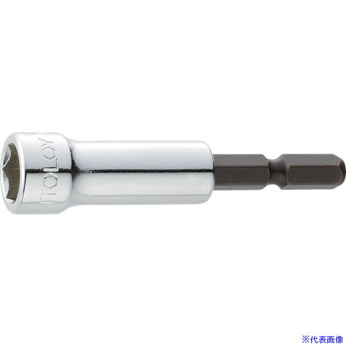 オレンジブック トラスコ中山　TRUSCOミトロイ ビットソケット ハイパー ショート 10mm 〔品番:EH10S〕[ 注番:3977854]特長●ショートタイプです。（全長65mm）●応力分散形状により、耐久性(寿命)アップしています。●衝撃破断に強い六角形状ソケットです。●各種充電式インパクトドライバー全機種に対応します。用途●作業におけるボルト・ナットの締めゆるめ用です。仕様●対辺寸法(mm)：10●軸寸法(mm)：6.35●全長(mm)：65●φD(mm)：15.2●［［リットル］］1(mm)：7●［［リットル］］2(mm)：22●対辺(mm)：10仕様2材質/仕上●ソケット部:クロムバナジウム鋼●シャンク部:オリジナル特殊鋼セット内容/付属品注意原産国（名称）日本JANコード4575100011233本体質量35gオレンジブック トラスコ中山　TRUSCOミトロイ ビットソケット ハイパー ショート 10mm 〔品番:EH10S〕[注番:3977854][本体質量：35g]《包装時基本サイズ：105×40×20》〔包装時質量：40g〕分類》手作業工具》ソケットレンチ》ソケットビット☆納期情報：仕入れ先通常在庫品 (欠品の場合有り)