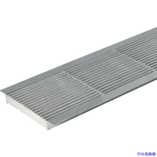 ■CHUBU オクト・イー 極細目平行タイプ 溶融亜鉛めっき 歩道用 溝幅240 CXTU124(4021689)[送料別途お見..