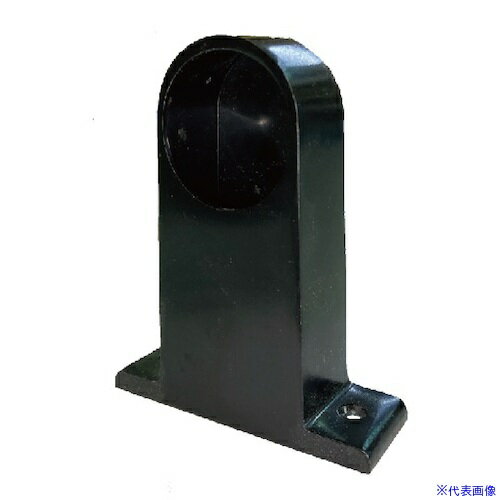 ■フジテック A型ブラケット ブラック 25首長止 28172(4030083)[送料別途お見積り][法人限定][掲外取寄]