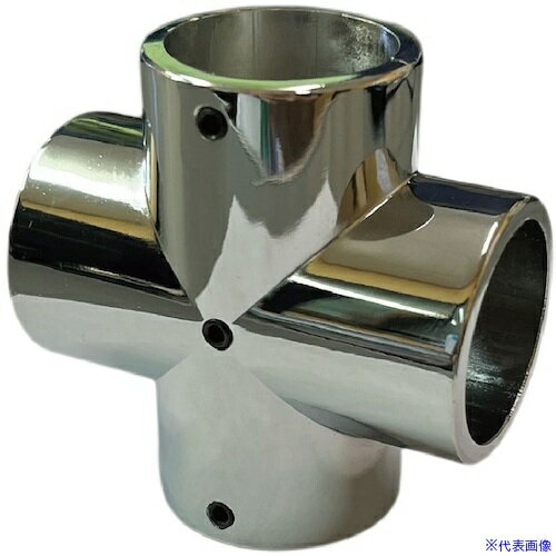 ■フジテック DCクロス(止ネジ付)19mm 28408(4030088)[送料別途お見積り][法人限定][掲外取寄]