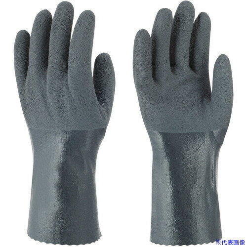 オレンジブック トラスコ中山　TRUSCOトワロン ニトリルゴム手袋 耐油ニトリルパワーロング L 〔品番:502L〕[ 注番:4040546]特長●ニトリルゴム製で、耐油性・耐摩耗性・突き刺しに強さを発揮します。●全長が長く、袖口の汚れを...