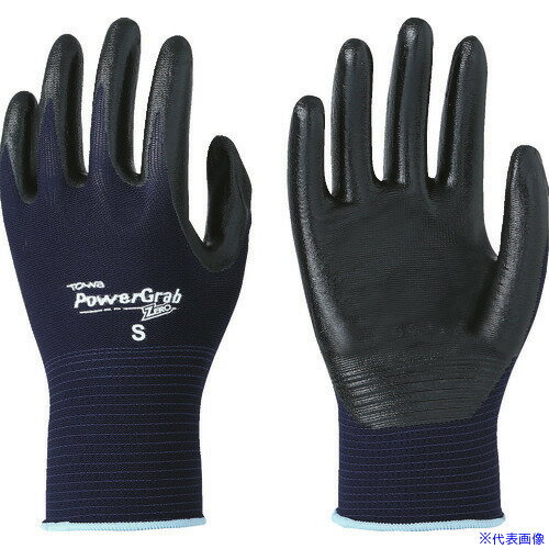 オレンジブック トラスコ中山　TRUSCOトワロン ニトリル背抜き手袋 パワーグラブZERO ネイビー S 〔品番:517S〕[ 注番:4040660]特長●セミロングタイプで汚れなどから手首をカバーします。●耐油性、突き刺し、引っ掻きに強...