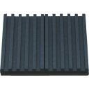 ■TRUSCO 防振パット ミニシートタイプ 100×100 厚み10mm 天然ゴム OHS10100(4054695)