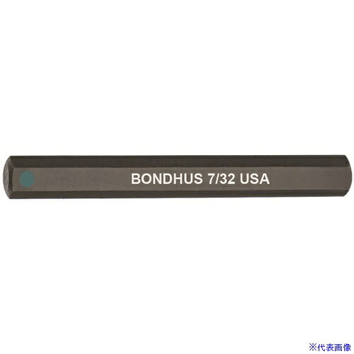 オレンジブック トラスコ中山　TRUSCOBONDHUS 【交換用】六角ビット(全長50mm) 7/32インチ 〔品番:33211〕[ 注番:4066847]特長●六角の側面に特殊のナイロン樹脂が埋め込まているので、お手持ちの一般的なソケットに差し込むことができます。●差し込む時はハンマーでビットをソケットに押し込むだけです。●ソケットへの装着にロールピンやセットスクリューを使用しないので、わずらわしさがありません。●お手持ちの一般的なソケットに差し込むことができます。●ボンダス特殊プロテニアム［［R上］］合金鋼を材質にする事により、一般的な六角工具に比べ20％以上高いトルクがでます。用途●六角穴付ボルトに使用仕様●対辺寸法(インチ)：7/32●差込角(mm)：7/32●ビット長さ(mm)：50●全長(mm)：50●軸寸法(インチ)：7/32仕様2●インチサイズ材質/仕上●プロテニアム［［R上］］合金鋼（ボンダス特注鋼材）セット内容/付属品注意原産国（名称）アメリカJANコード本体質量12gオレンジブック トラスコ中山　TRUSCOBONDHUS 【交換用】六角ビット(全長50mm) 7/32インチ 〔品番:33211〕[注番:4066847][本体質量：12g]《包装時基本サイズ：140×50×30》〔包装時質量：13g〕分類》手作業工具》ソケットレンチ》ヘキサゴンソケット☆納期情報：メーカー取り寄品（弊社より発送）