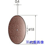 オレンジブック トラスコ中山　TRUSCOナカニシ 切断砥石ディスク 10枚入 φ25×0.4×穴φ1.8 WA #100 〔品番:43246〕[ 注番:4070957]特長●砥粒を熱硬化性合成樹脂（レジノイド）で固結した切断砥石ディスクです。●研削効率も優れると共に、非加工物に砥粒食い込みの少ない良好な面粗度が得られます。●ご使用には別売マンドレールが必要です。適合マンドレール：37012(軸径2.34)、37015(軸径2.34)、37051(軸径3)、37053(軸径6)からお選びください。用途●硬質金属、チタン合金等の切断・溝入れに。仕様●外径(mm)：25●刃厚(mm)：0.4●穴径(mm)：1.8●砥材：WA●粒度(#)：100●最高使用回転数(rpm)：5500仕様2●入数：10枚材質/仕上セット内容/付属品注意●安全のため、保護メガネなど、保護具を必ず着用してください。●最高使用回転速度以下で使用してください。●ご使用には別売マンドレールが必要です。適合マンドレール：37012(軸径2.34)、37015(軸径2.34)、37051(軸径3)、37053(軸径6)からお選びください。原産国（名称）日本JANコード4560264481671本体質量4gオレンジブック トラスコ中山　TRUSCOナカニシ 切断砥石ディスク 10枚入 φ25×0.4×穴φ1.8 WA #100 〔品番:43246〕[注番:4070957][本体質量：4g]《包装時基本サイズ：36×61×15》〔包装時質量：12g〕分類》電動・油圧・空圧工具》切断用品》切断砥石☆納期情報：メーカー取り寄品（弊社より発送）