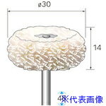 ■ナカニシ 綿糸バフ 10本入 φ30×14×軸3 53718(4077171)[送料別途見積り][法人・事業所限定][掲外取寄]