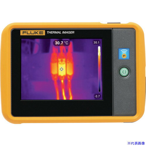 オレンジブック トラスコ中山　TRUSCOFLUKE ポケットサイズ・サーモグラフィー 〔品番:PTI120400C〕[ 注番:4080066]特長●低価格で高画素数、ポケットサイズで持ち運びが可能です。●データ保存可、可視画像可です。●熱画像を自動的に整理してファイルに保存します。●完全な放射測定サーモグラフィなので、測定データを120×90赤外線解像度のピクセル(10800ピクセル)で得ることができます。●最大1mから落下しても耐えられる優れた強度です。●トラブルシューティングを容易にする3.5インチLCDタッチスクリーンディスプレイです。用途●保全・省エネ・研究開発等様々な用途に。仕様●測定温度範囲(℃)：-20〜400●温度最小表示(℃)：0.1●測定視野角(°)：50×38●空間分解能(mrad)：7.6●使用温度範囲(℃)：-10〜50●幅(mm)：127●奥行(mm)：25●高さ(mm)：89●電源：リチウムイオンバッテリー●保護等級：IP54●品名：ポケットサイズ・サーモグラフィー●リチウムイオンバッテリー仕様2●解像度：120×90（10800画素）●幅×奥行×高さ：127×25×89mm材質/仕上セット内容/付属品●ストラップ●USBケーブル●携帯用ソフトバッグ注意原産国（名称）中国JANコード本体質量233gオレンジブック トラスコ中山　TRUSCOFLUKE ポケットサイズ・サーモグラフィー 〔品番:PTI120400C〕[注番:4080066][本体質量：233g]《包装時基本サイズ：224×147×67》〔包装時質量：514g〕分類》測定・計測用品》環境計測機器》熱感知・測定器☆納期情報：仕入れ先通常在庫品 (欠品の場合有り)