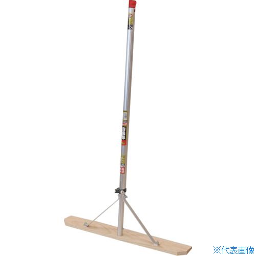 ■金象 伸縮式木製替板レーキ 600 S付 072388(4081597)[送料別途お見積り][法人限定]