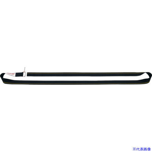 ■OH 固定ベルト パレットベルト 横巻タイプ バックル付ベルト Kタイプ ベルト幅50mm ポリプロピレン 黒..