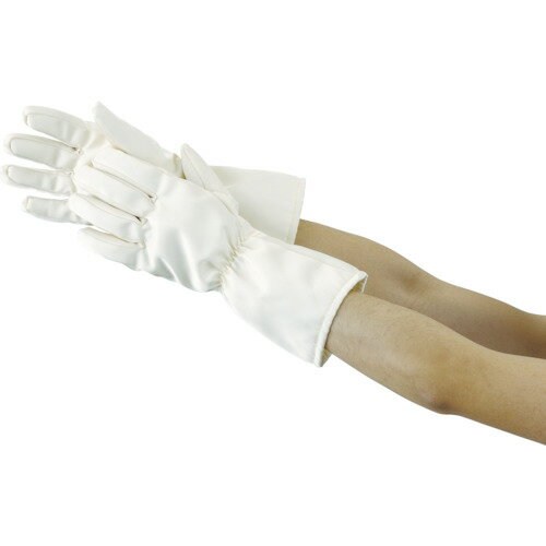 ■TRUSCO クリーンルーム用耐熱手袋35CM TMZ782F(4098994)