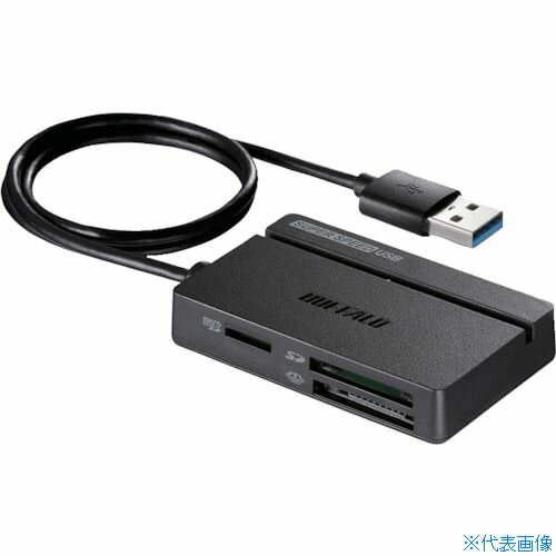 ■バッファロー USB3.0 マルチカードリーダー スタンダード BSCR100U3BK(4106472)