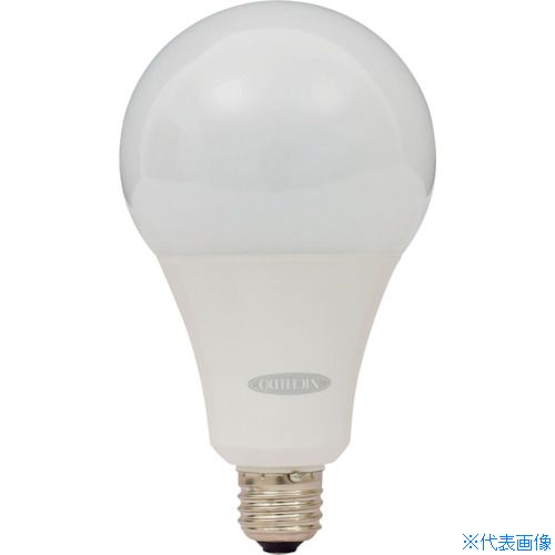 オレンジブック トラスコ中山　TRUSCONICHIDO LED電球22W フロスト 〔品番:LFC22W50K〕[ 注番:4110652]特長●割れにくいPC樹脂のLED電球です。●口金E26のLED電球12Wです。仕様●明るさ(lm)：...