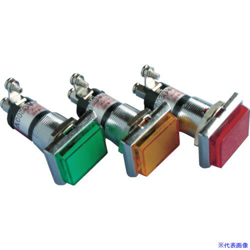 ■サカヅメ ランプ交換型超高輝度LED表示灯(AC200V接続) 赤 φ16 DO816HKJAC200VRR(4...