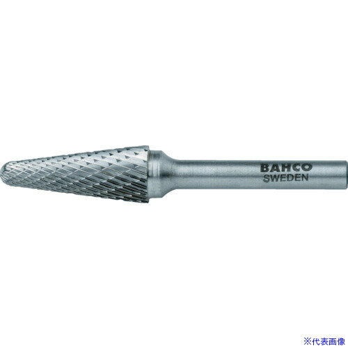 オレンジブック トラスコ中山　TRUSCOBAHCO 超硬バー 砲弾 ダブルカット 刃径10mm 〔品番:BAHL1020M06X〕[ 注番:4135717]特長●硬度HRC67までの材料の切削が可能です。●ヘッド部硬度はおよそ1500HVです。用途●ルーターを使用した材料の切削加工。仕様●形状：砲弾(ダブルカット)●刃径(mm)：10●刃長(mm)：20●軸径(mm)：6●全長(mm)：60●最高使用回転数(rpm)：25000●オール超硬/ロー付：ロー付仕様2●刃先形状：ダブルカット材質/仕上●タングステンカーバイトセット内容/付属品注意●作業時は必ず安全帽、安全メガネなどの保護具をご着用ください。●最高使用回転数は推奨値です。原産国（名称）スウェーデンJANコード7311518136369本体質量20gオレンジブック トラスコ中山　TRUSCOBAHCO 超硬バー 砲弾 ダブルカット 刃径10mm 〔品番:BAHL1020M06X〕[注番:4135717][本体質量：20g]《包装時基本サイズ：20×85×20》〔包装時質量：26g〕分類》電動・油圧・空圧工具》研削研磨用品》超硬バー☆納期情報：仕入れ先通常在庫品 (欠品の場合有り)